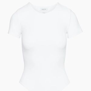Aritzia Babaton Contour Crew Shortsleeve Bodysuit